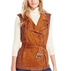 Brown Suede Vest